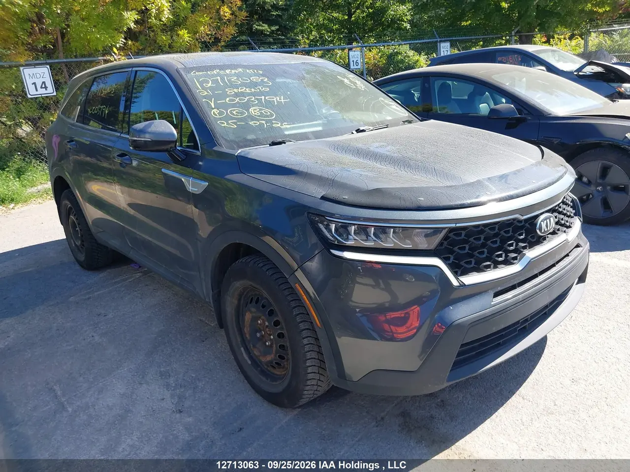 Kia Sorento 2.5L Lx Premium/2.5L Lx+/2.5T Ex/2.5T Ex+ 2021