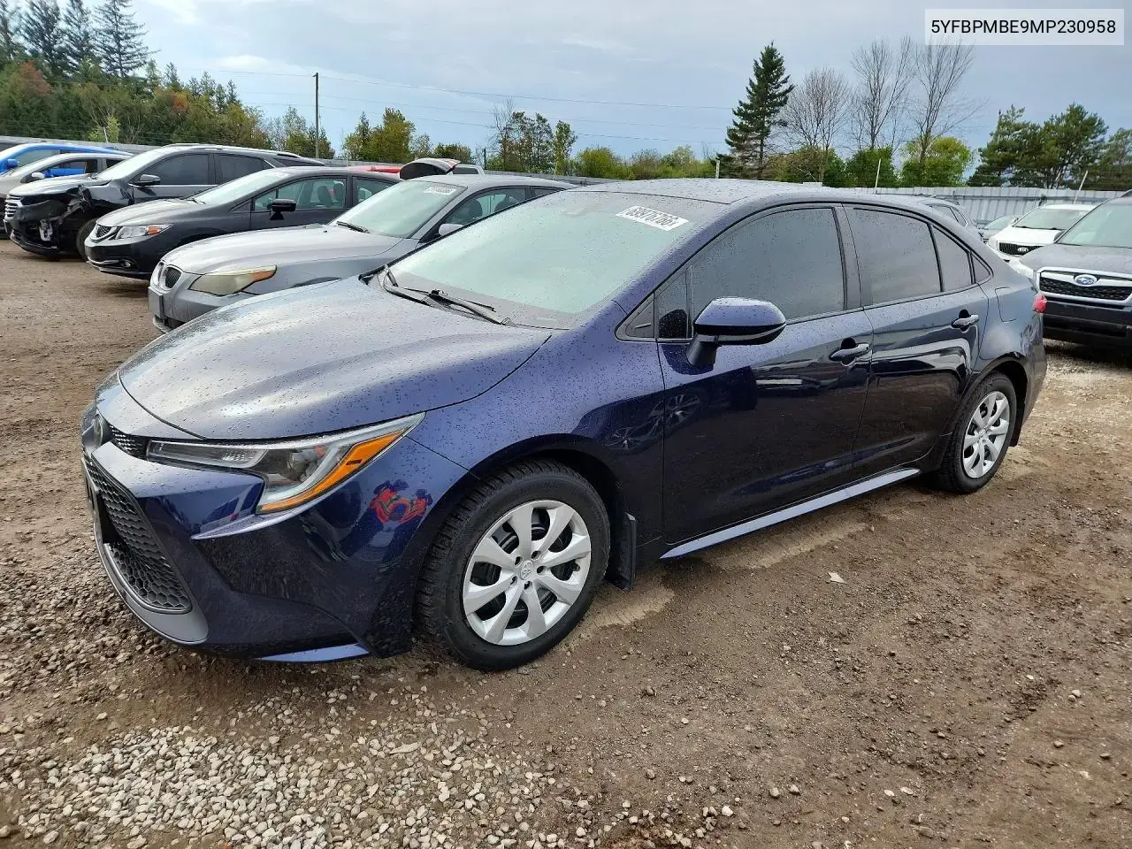 Toyota Corolla Le 2021