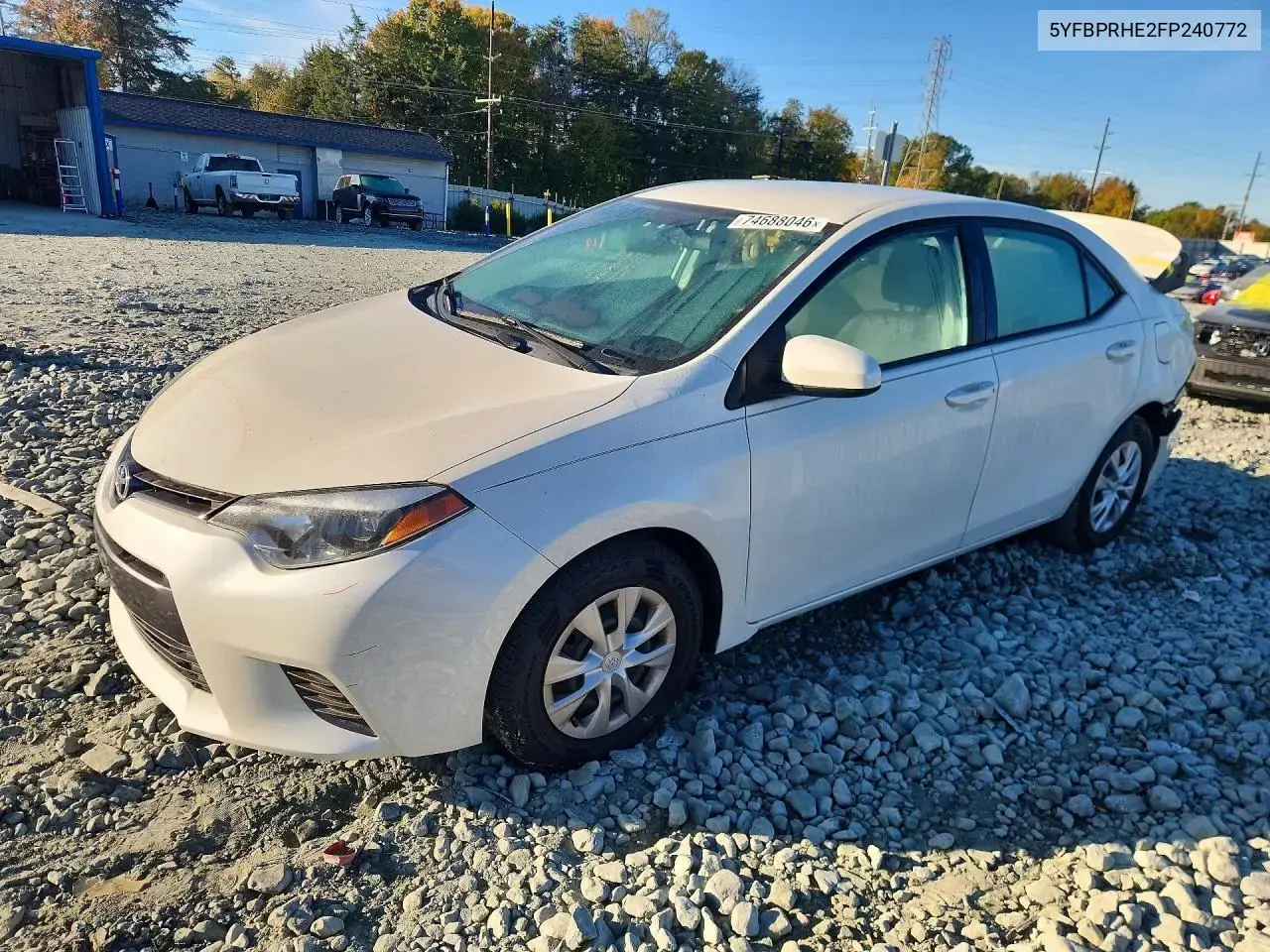 Toyota Corolla Le Eco 2015