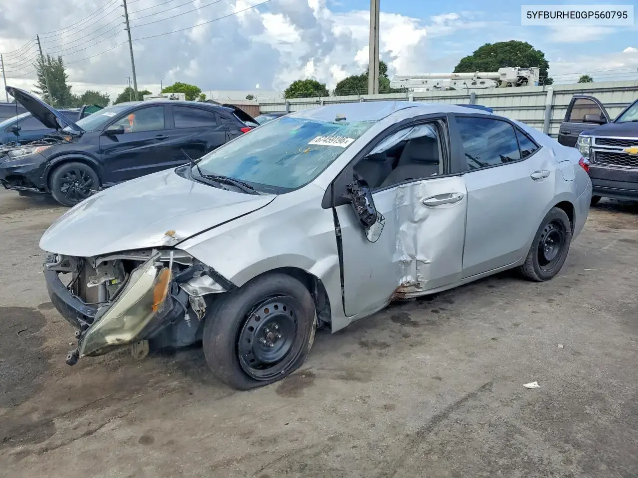 Toyota Corolla Le 2016