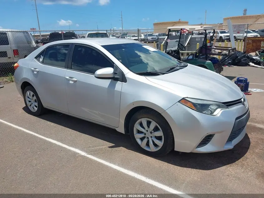 Toyota Corolla Le 2016