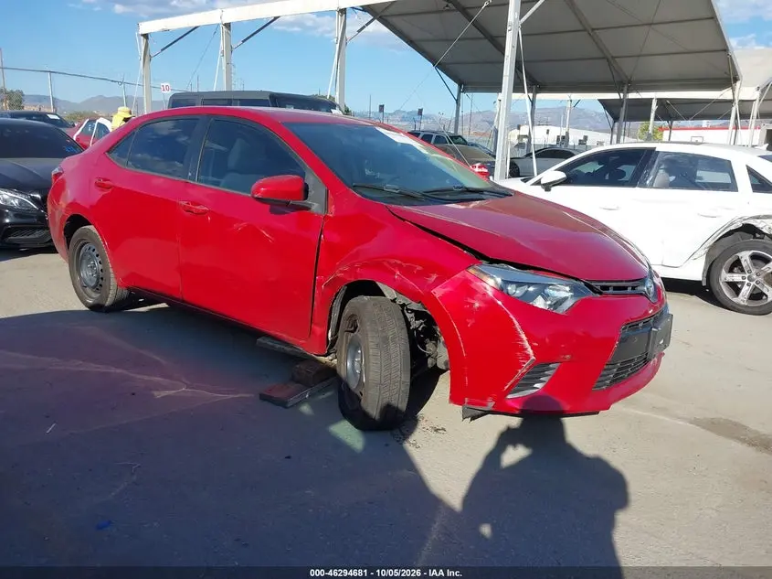 Toyota Corolla Le 2015