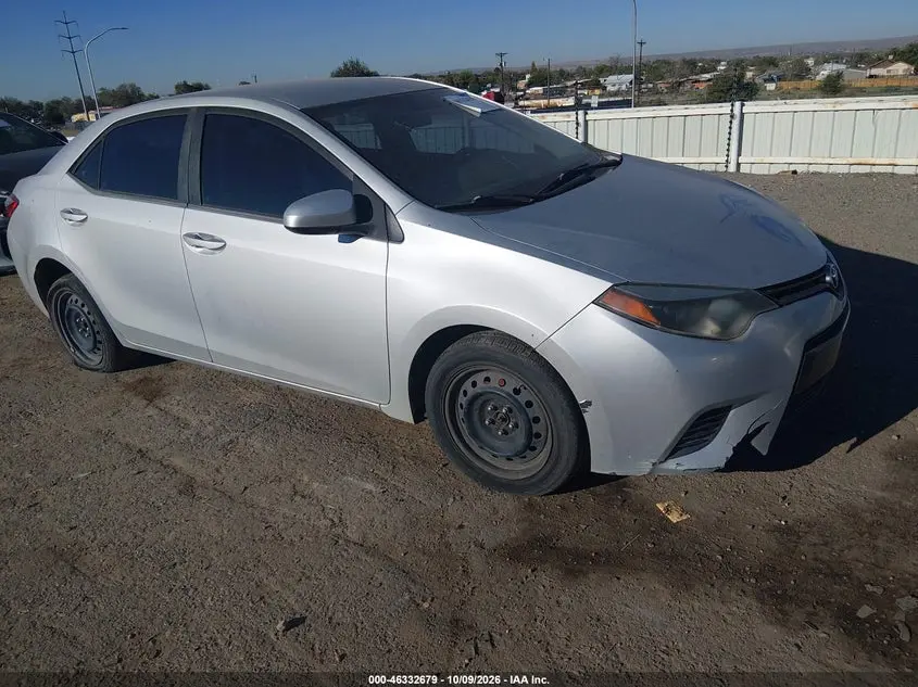 Toyota Corolla Le 2016