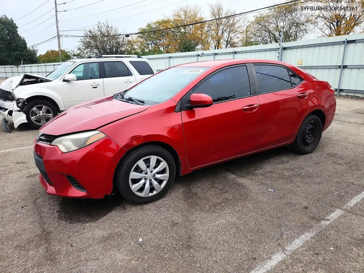 Toyota Corolla Le 2016
