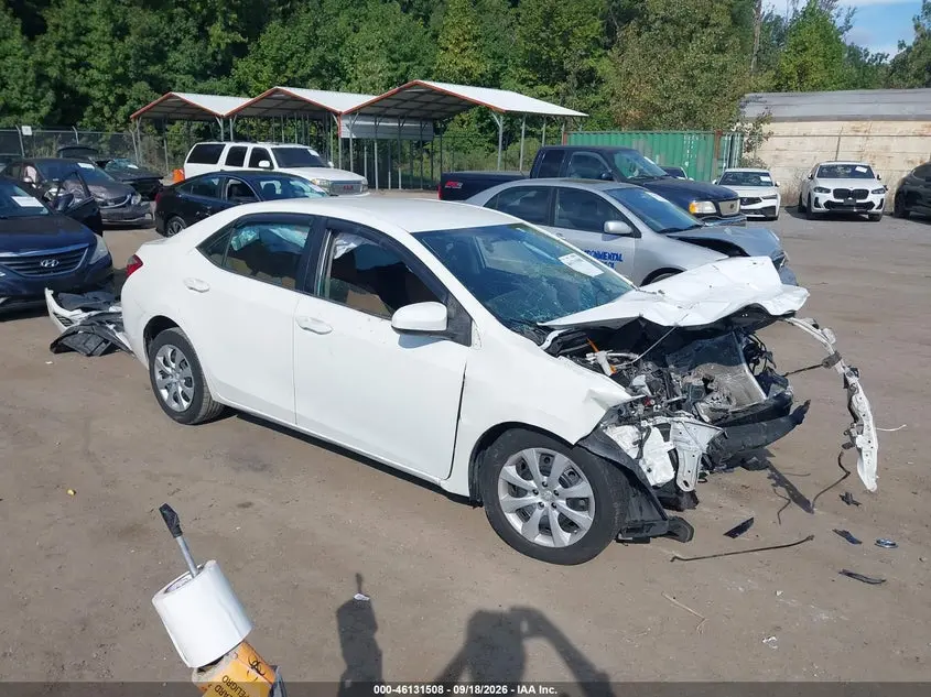 Toyota Corolla Le 2015