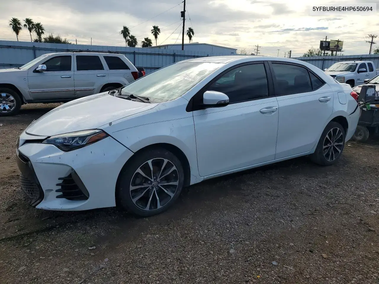Toyota Corolla Se 2017