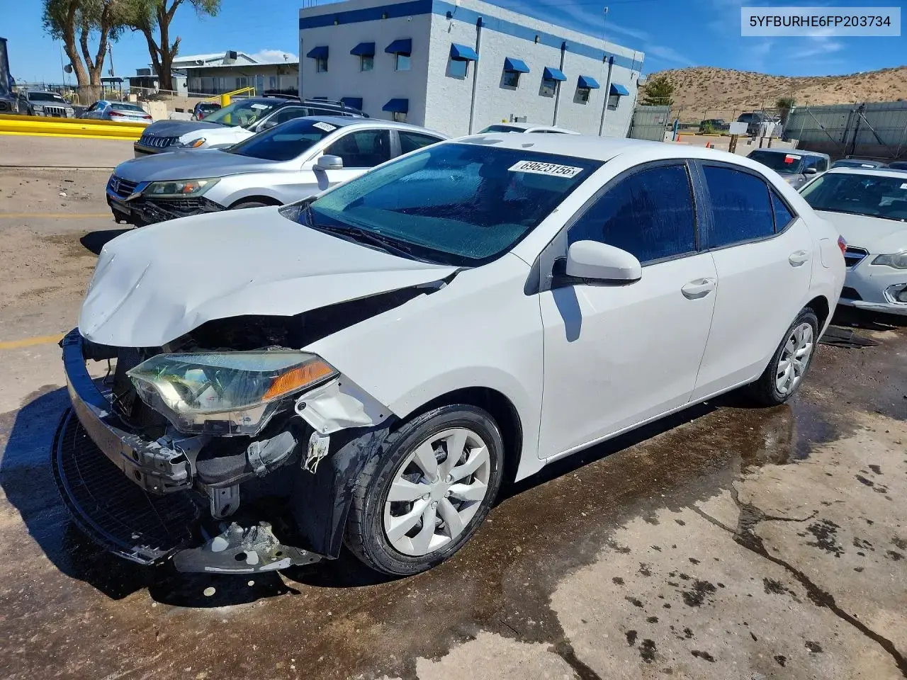Toyota Corolla Le 2015
