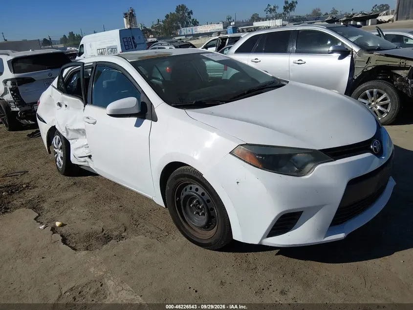Toyota Corolla Le 2015