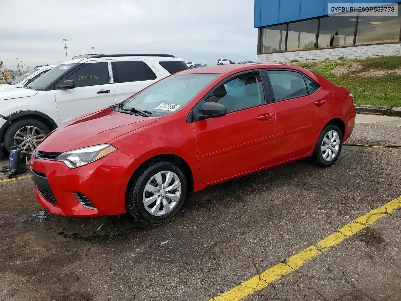 Toyota Corolla Le 2016