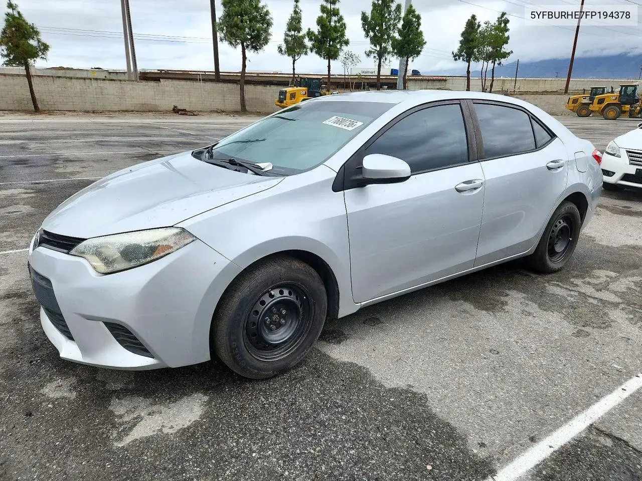 Toyota Corolla L 2015