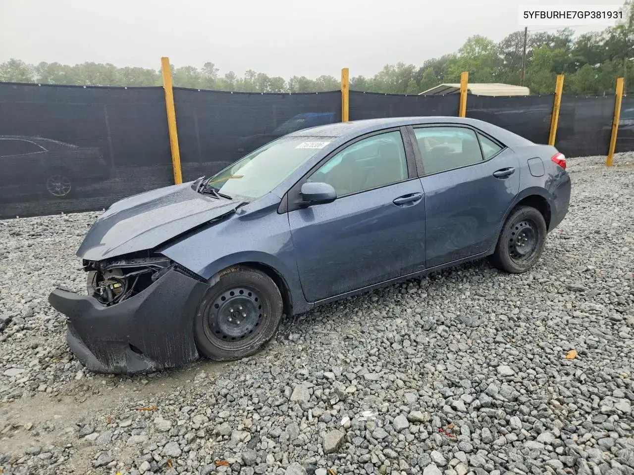 Toyota Corolla Le 2016