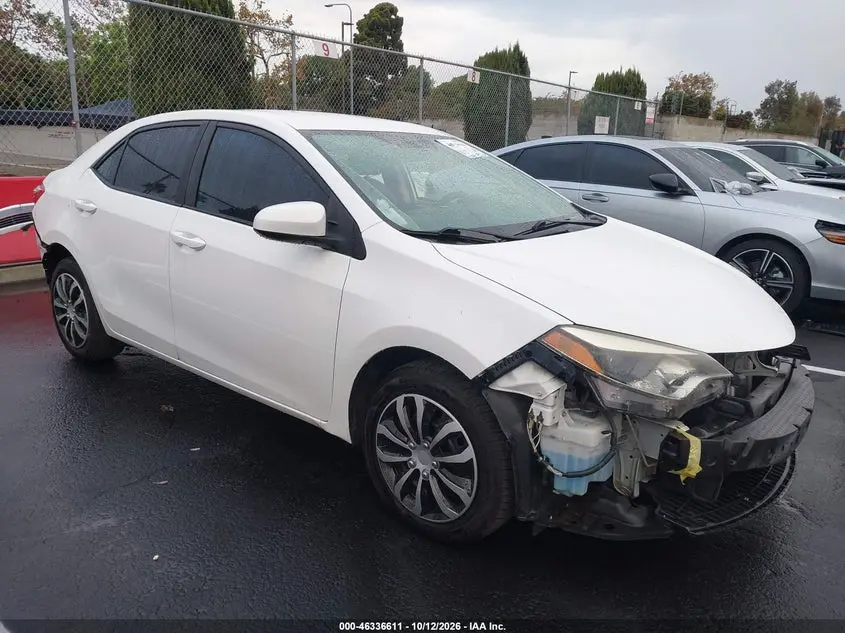 Toyota Corolla Le 2016