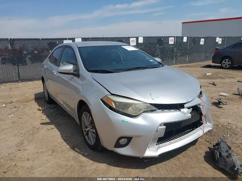 Toyota Corolla Le Plus 2015