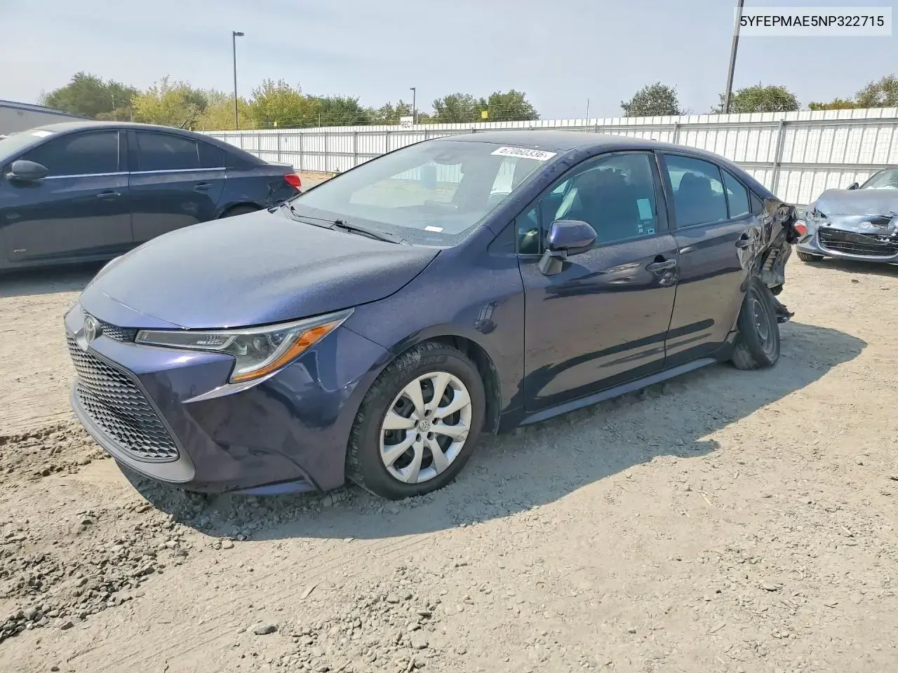 Toyota Corolla Le 2022