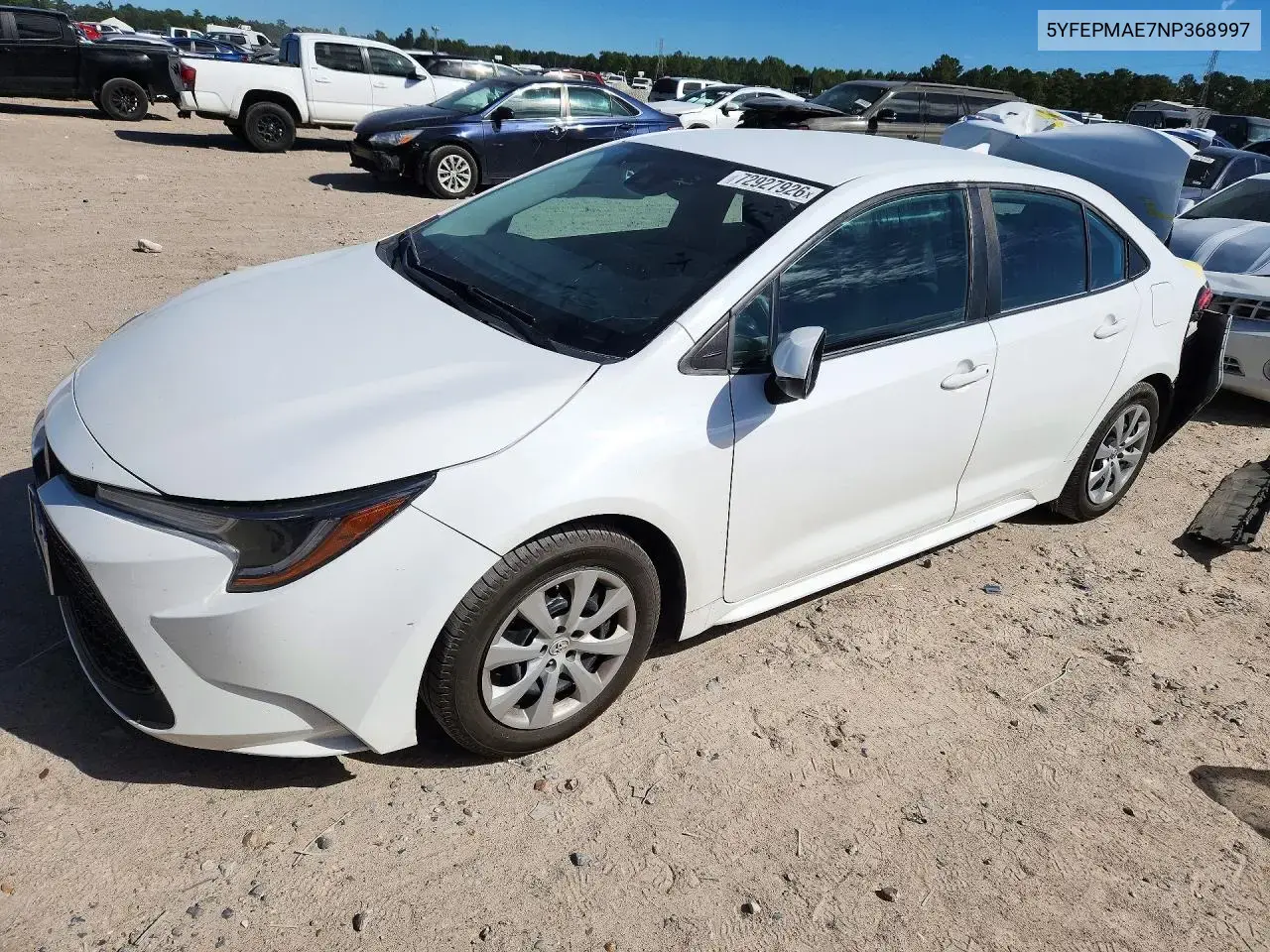 Toyota Corolla Le 2022