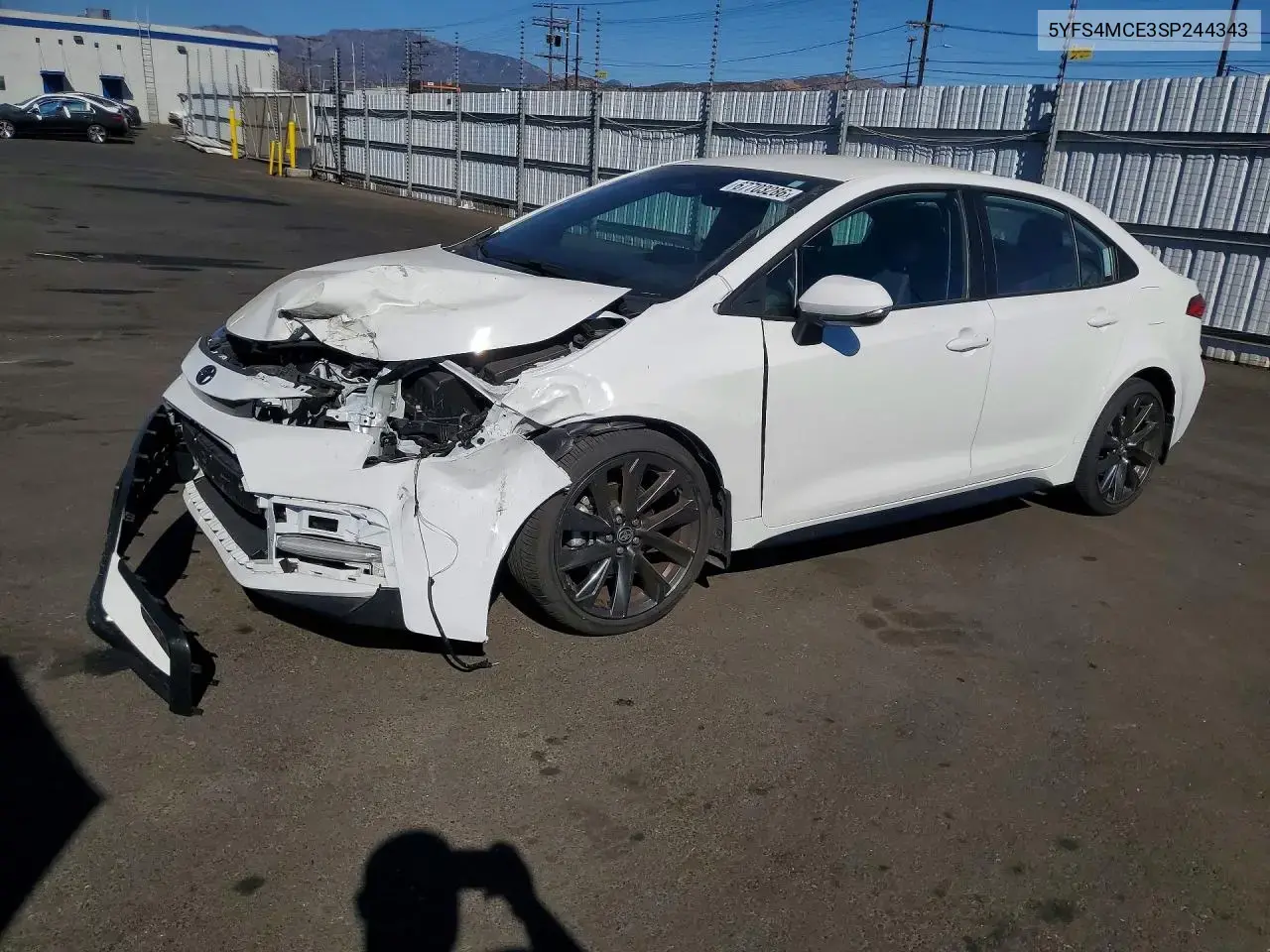 Toyota Corolla Se 2025