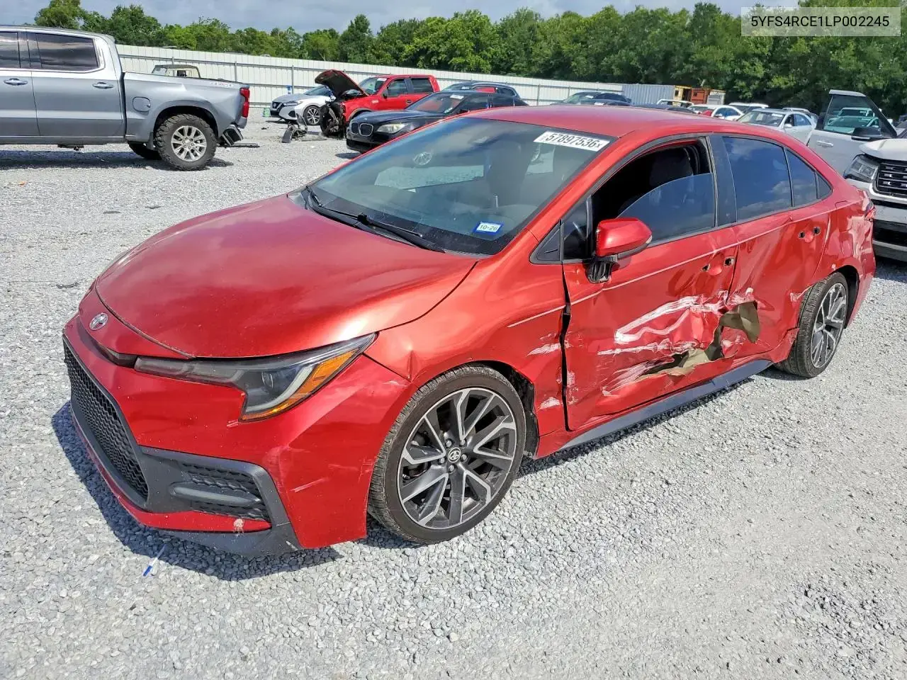 Toyota Corolla Se 2020
