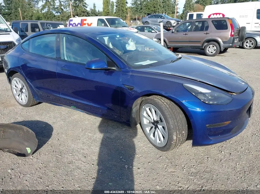 Tesla Model 3 Long Range Dual Motor All-Wheel Drive 2022