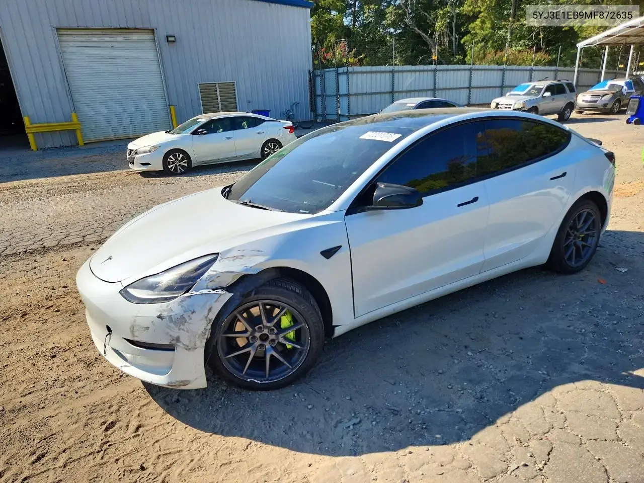 Tesla Model 3 Long Range Dual Motor All-Wheel Drive 2021