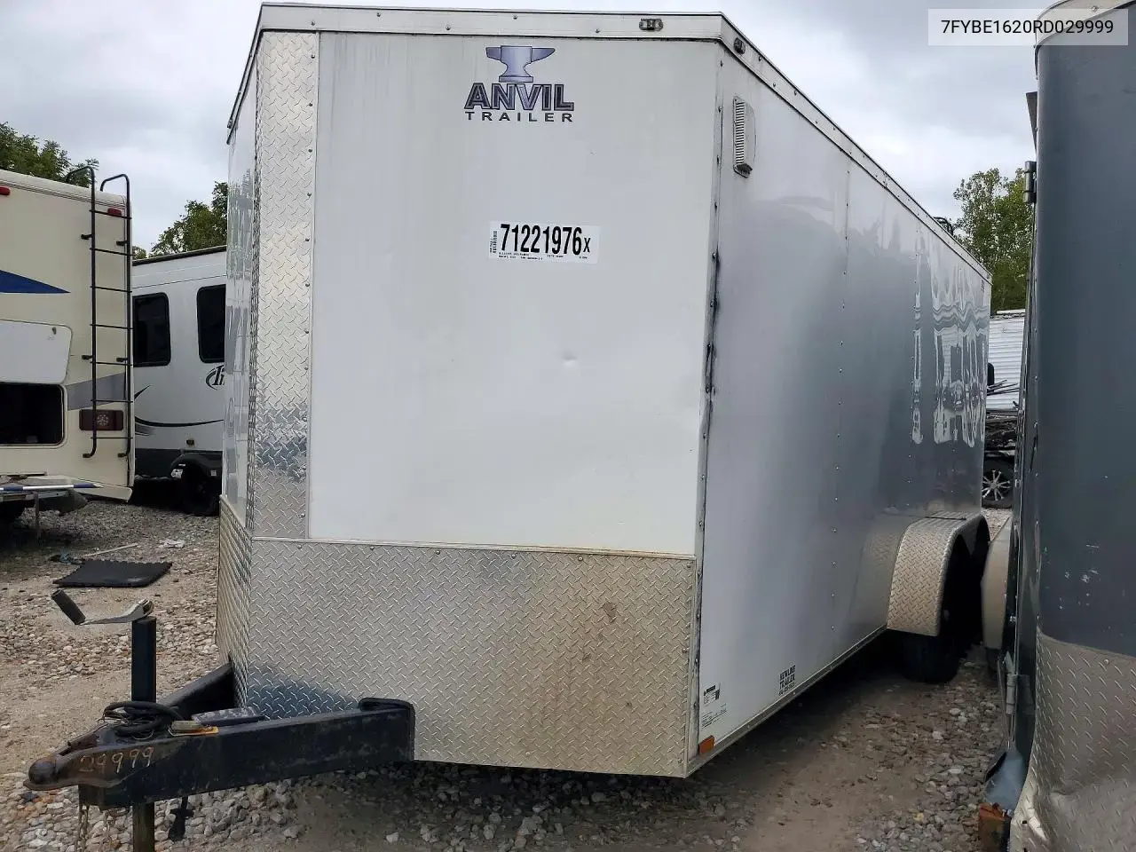 Anvil At7X16Ta2 Enclosed Cargo Trailer 2024