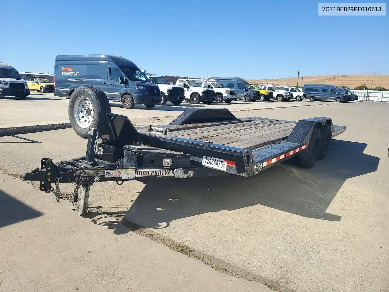 Iron Panther 8.5X20 10K Pt-Ap Equipment Trailer 2023
