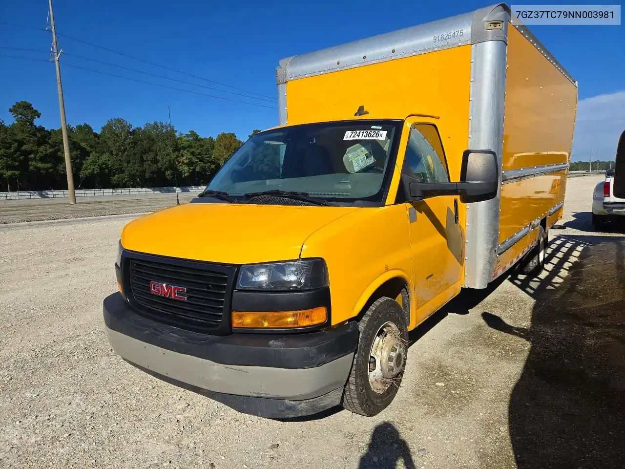 GMC Savana Cut - Box Truck 2022