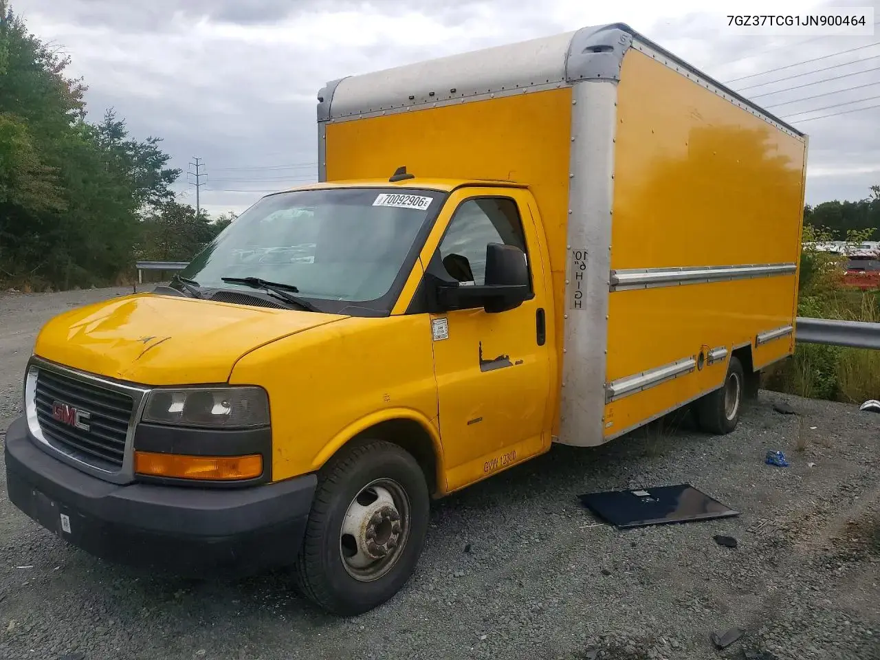 GMC Savana Box Truck 2018
