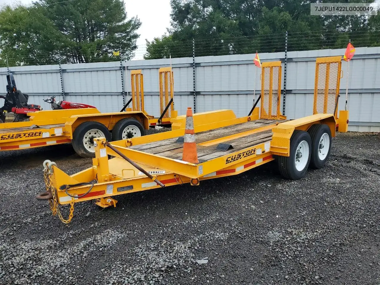 Lucon 5T142Bw-Hdp Equipment Trailer 2020