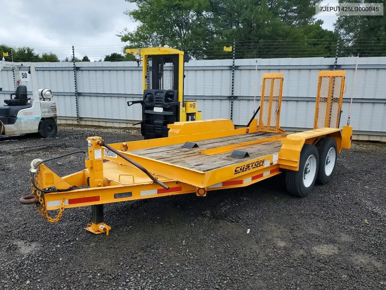 Lucon 5T142Bw-Hdp Equipment Trailer 2020