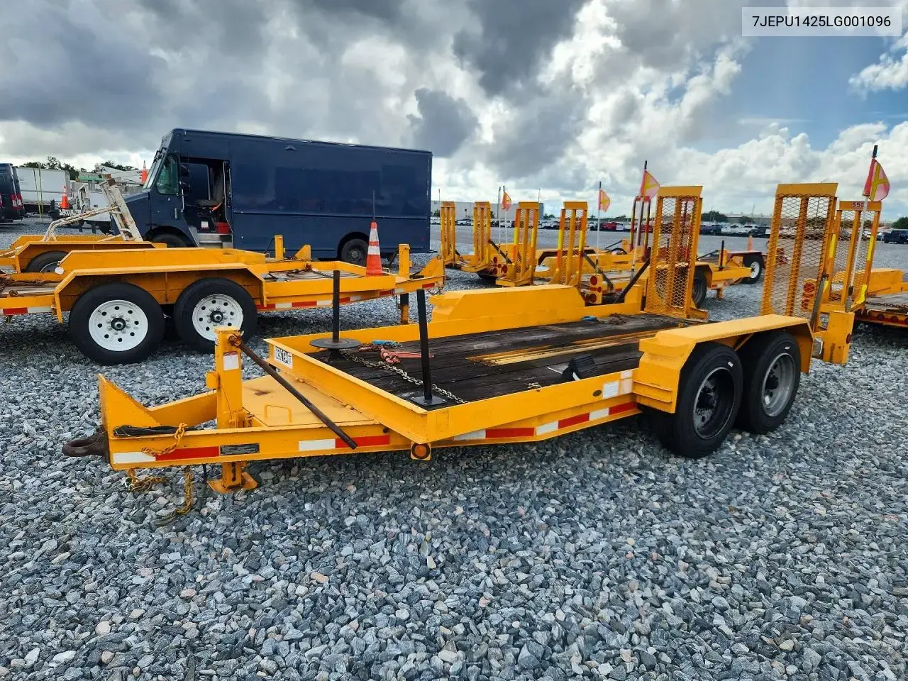 Lucon 5T142Bw-Hd Equipment Trailer 2020