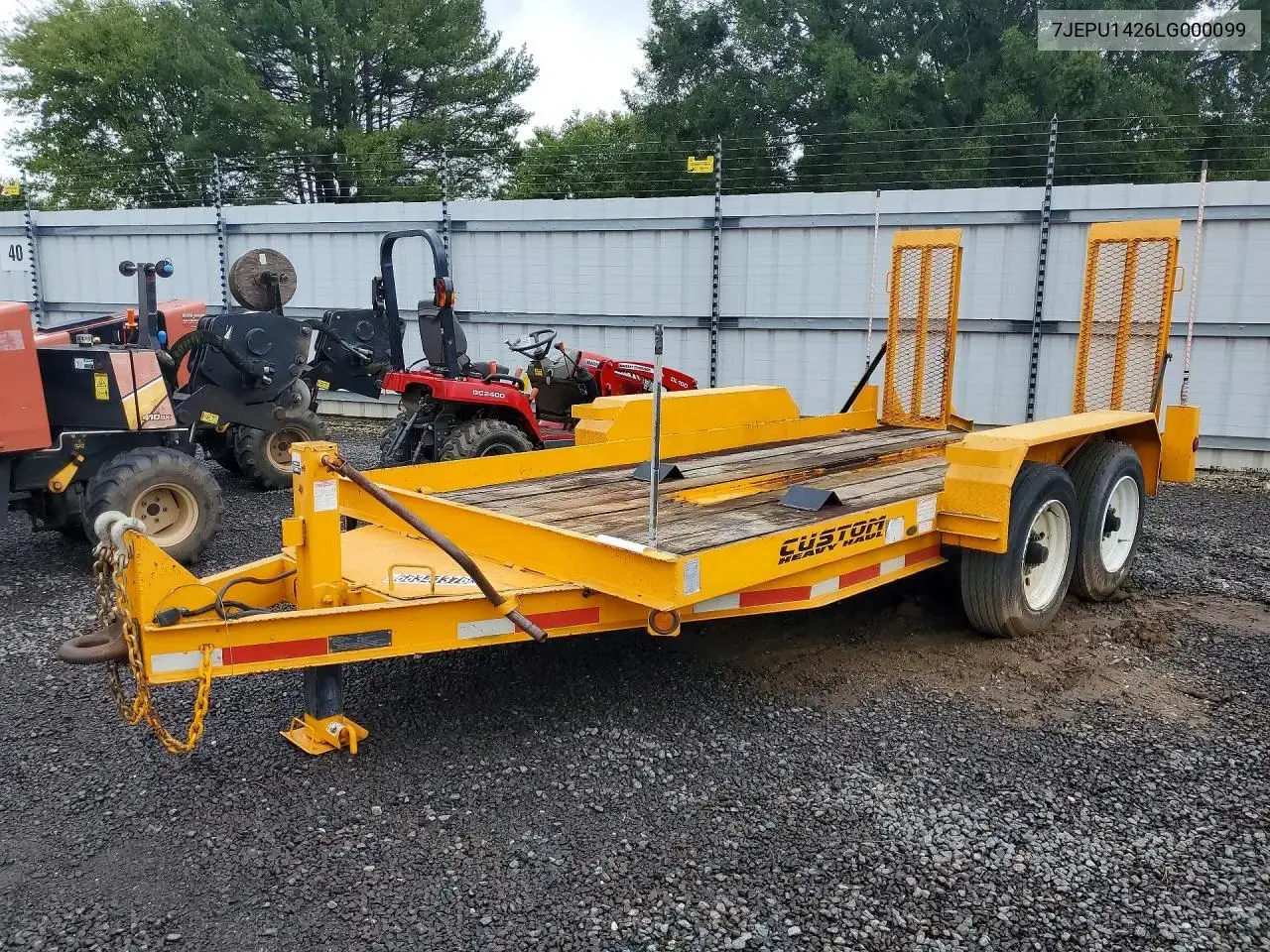 Lucon 5T142Bw-Hdp Equipment Trailer 2020