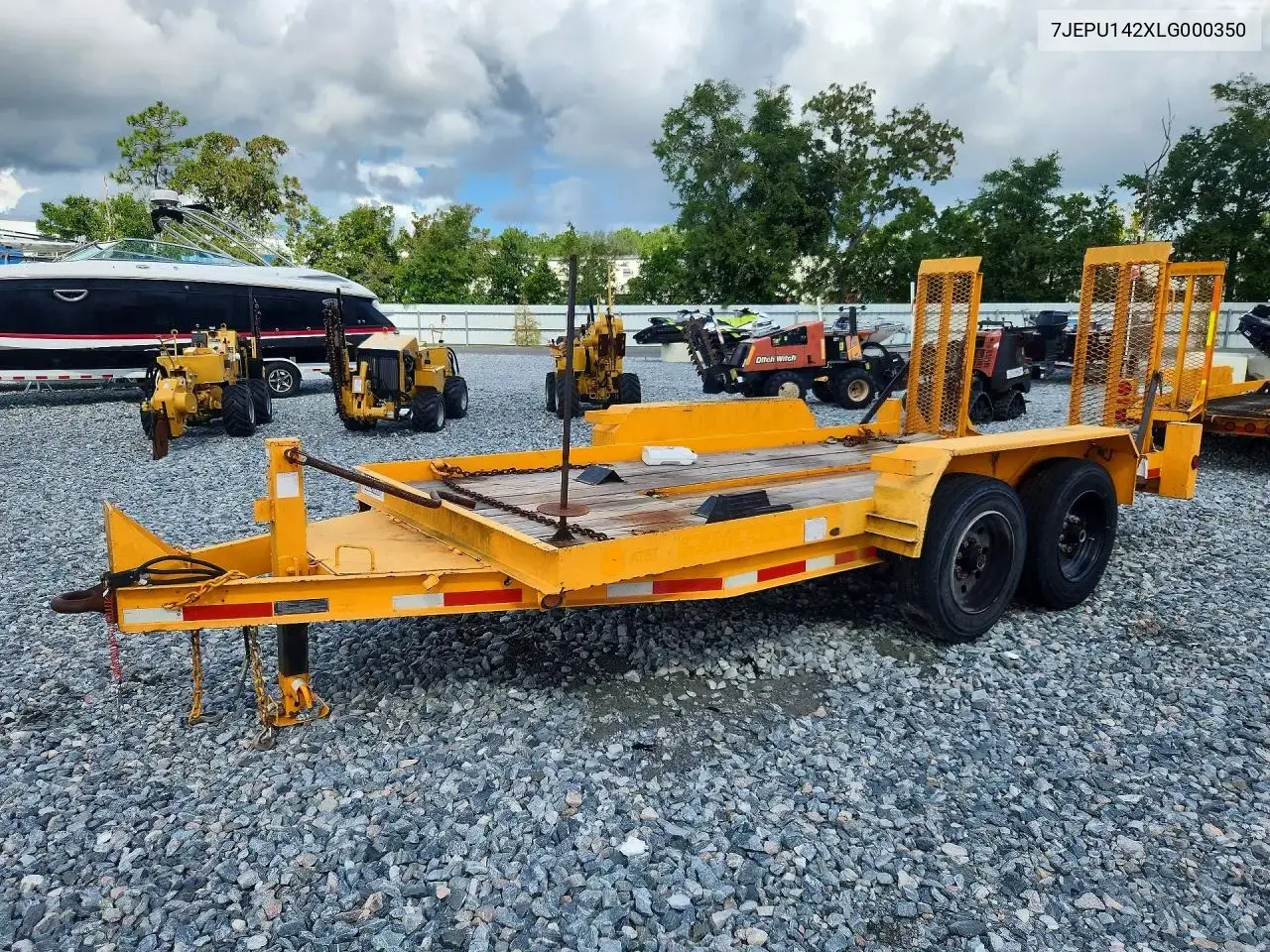 Lucon 5T142Bw-Hd Equipment Trailer 2020