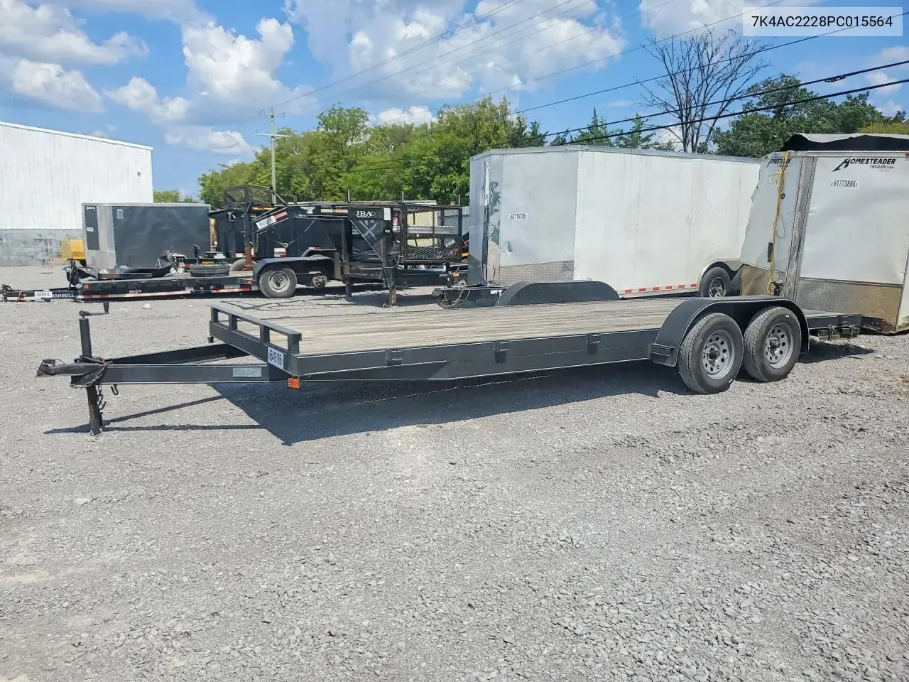 Maxxbuilt 82X22 Wch Equipment Trailer 2023