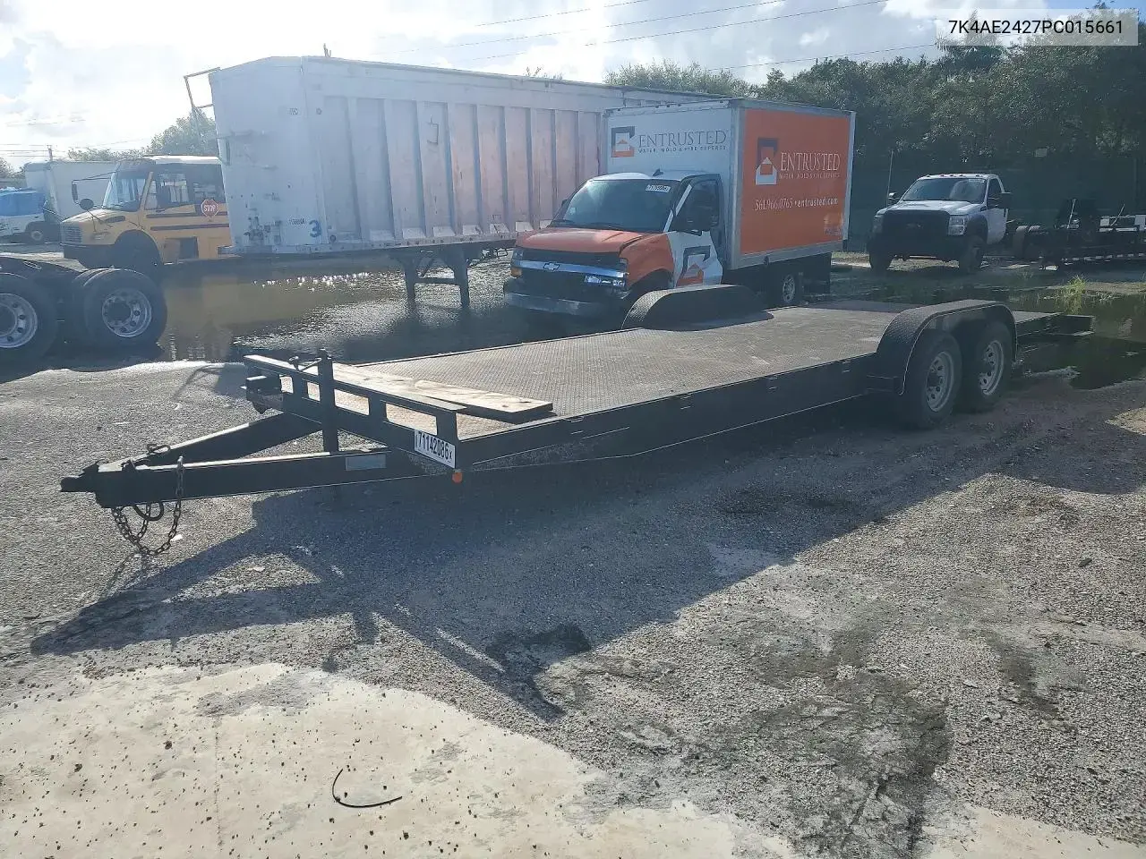 Max Built 82X24 10K Steel Equipment Trailer 2023