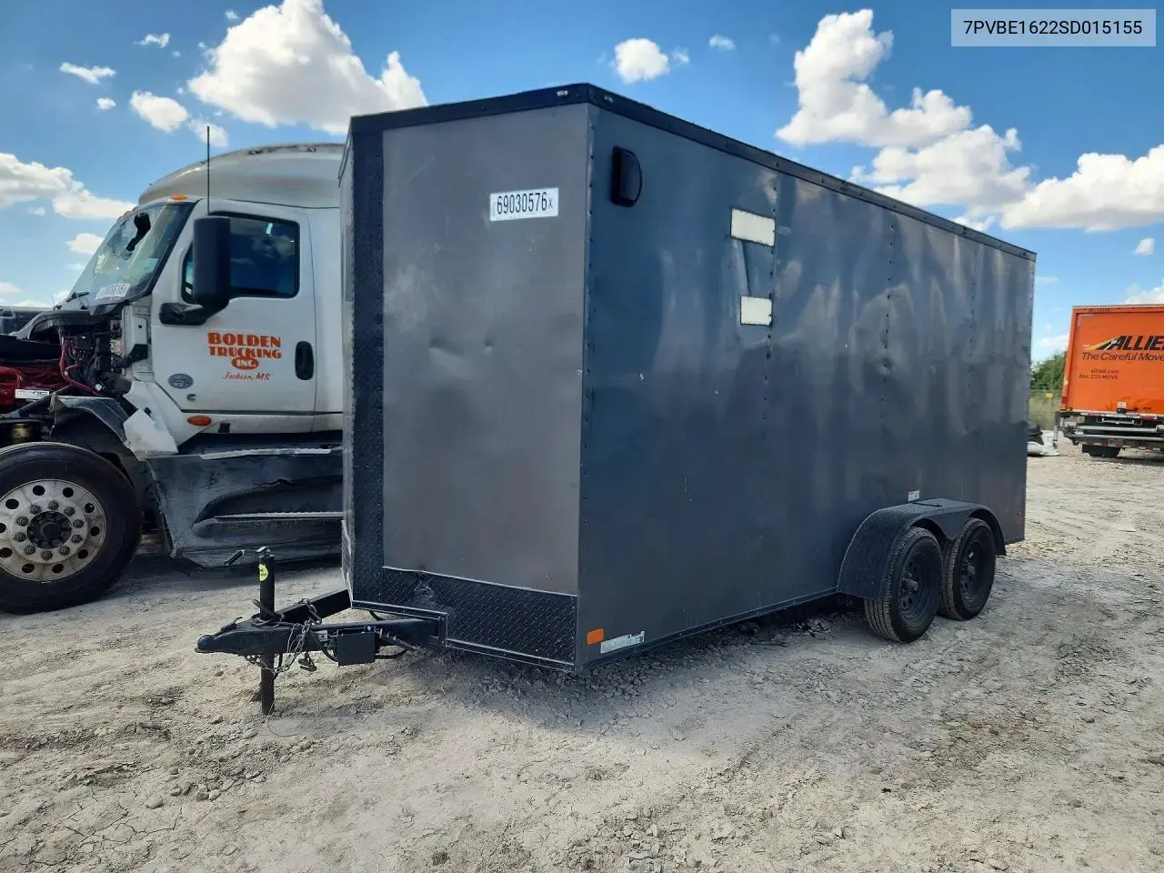 Nationcraft 7X16Ta2 Enclosed Cargo Trailer 2025