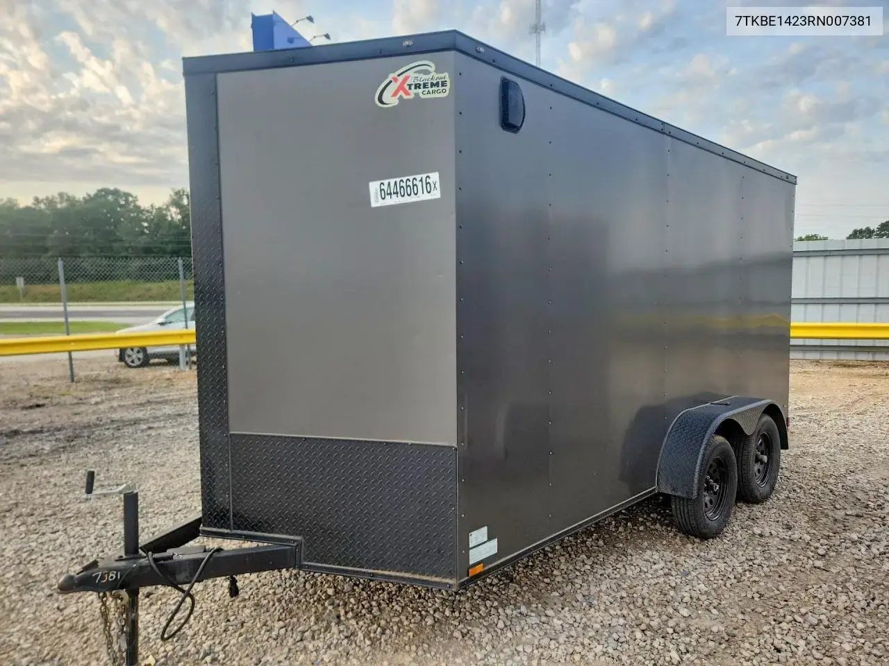 Giddy Up 7X14Ta Enclosed Cargo Trailer 2024