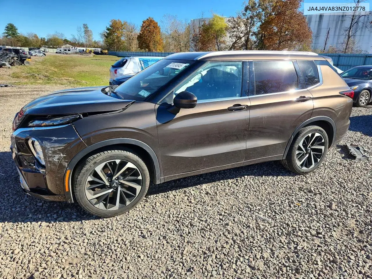 Mitsubishi Outlander Sel 2022
