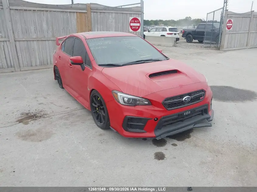 Subaru Wrx Sti Kanrai Edition/Sport-Tech W/Lip 2020