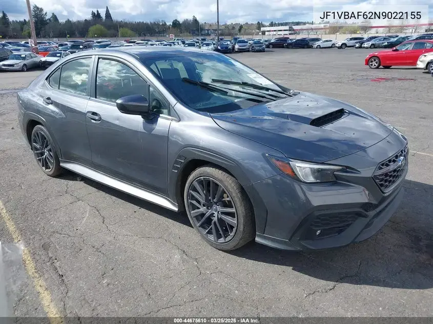 Subaru Wrx Premium 2022