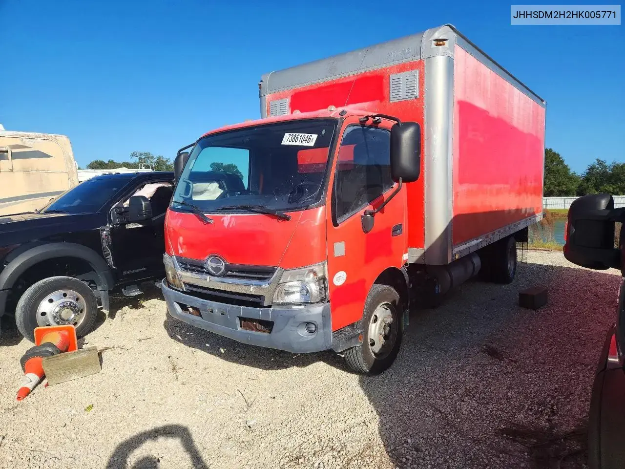 Hino 195 Box Truck 2017