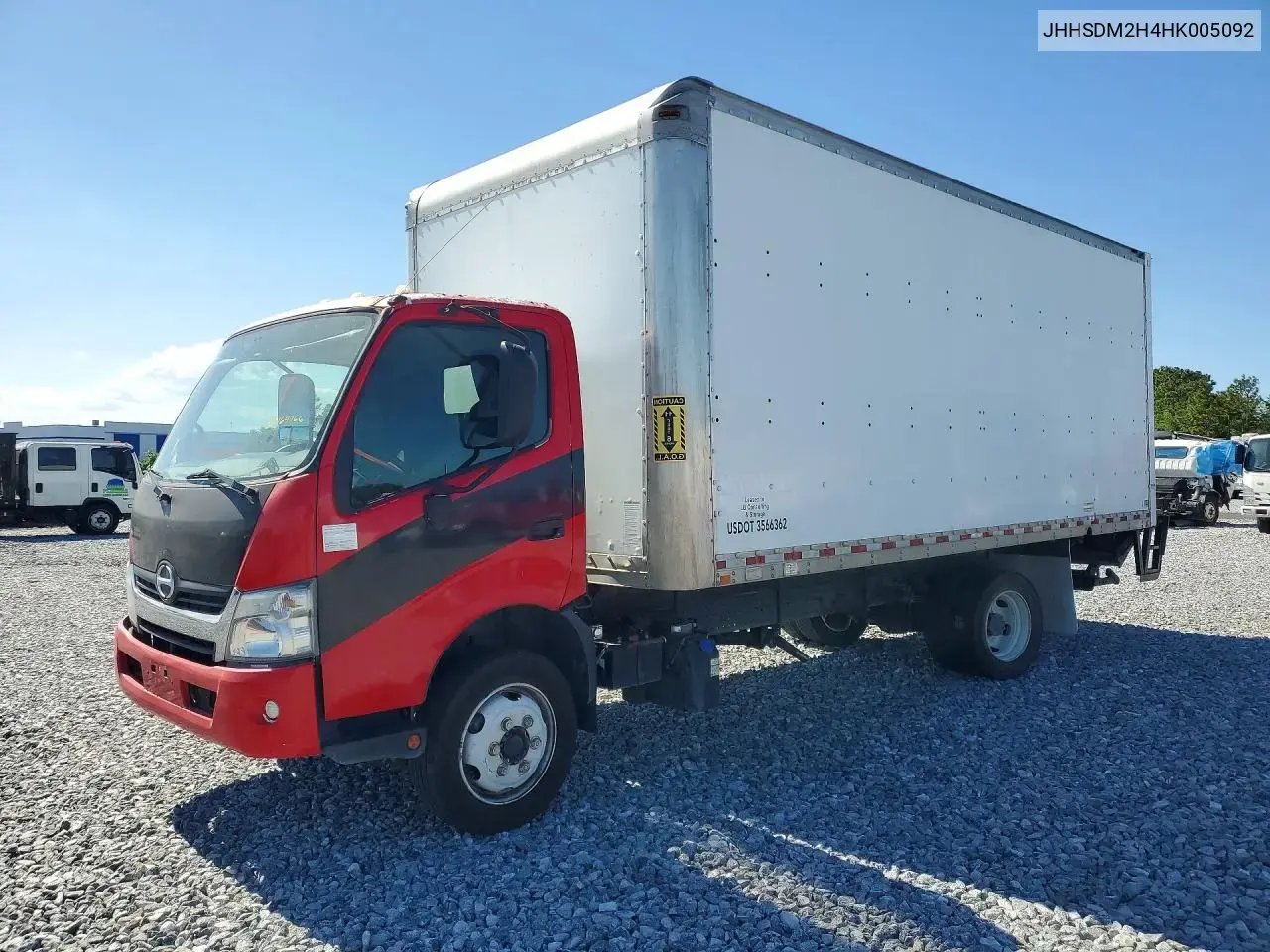 Hino 195 Box Truck 2017
