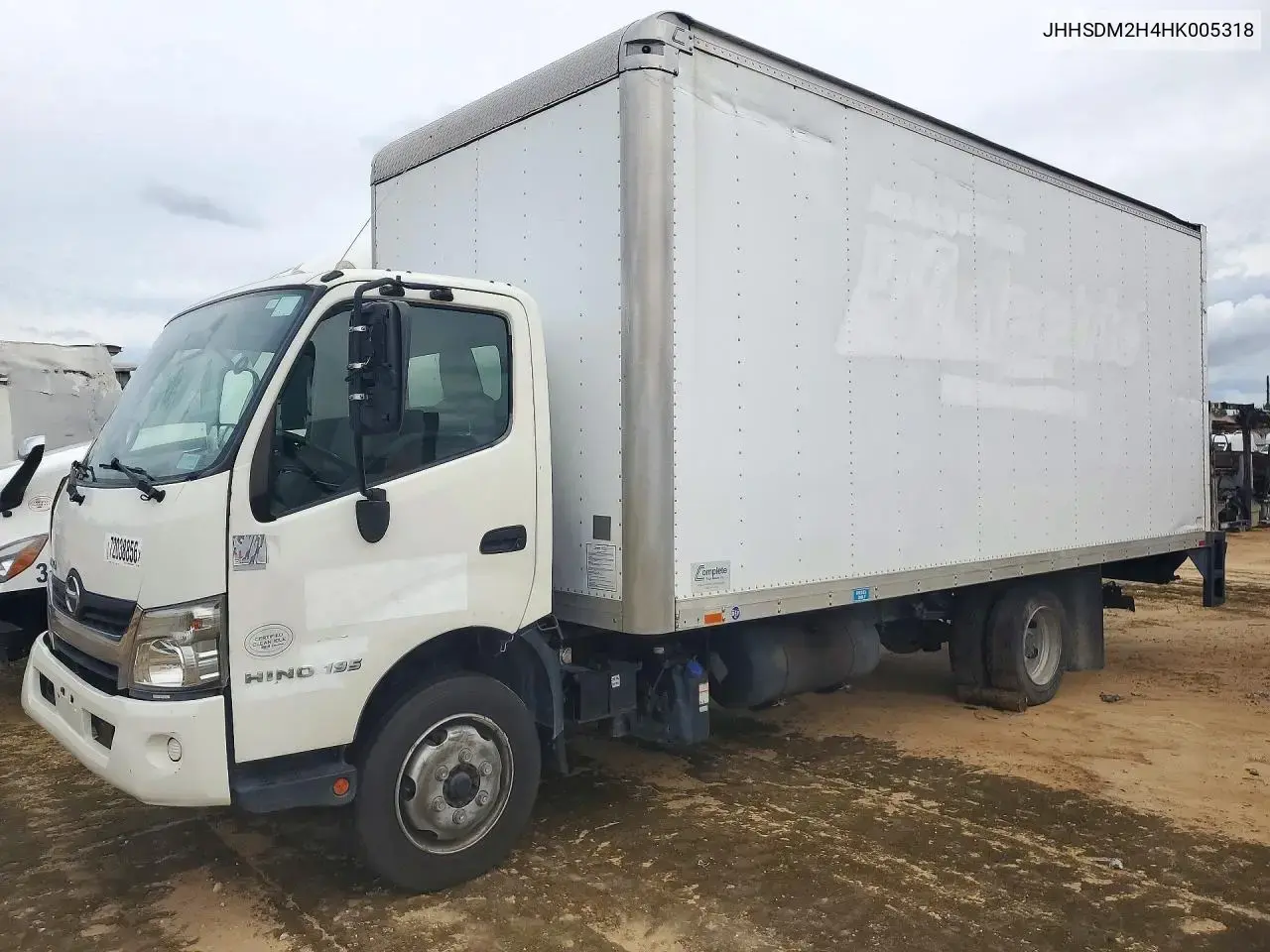 Hino 195 Box Truck 2017