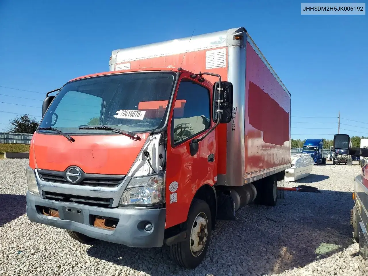 Hino 195 Box Truck 2018