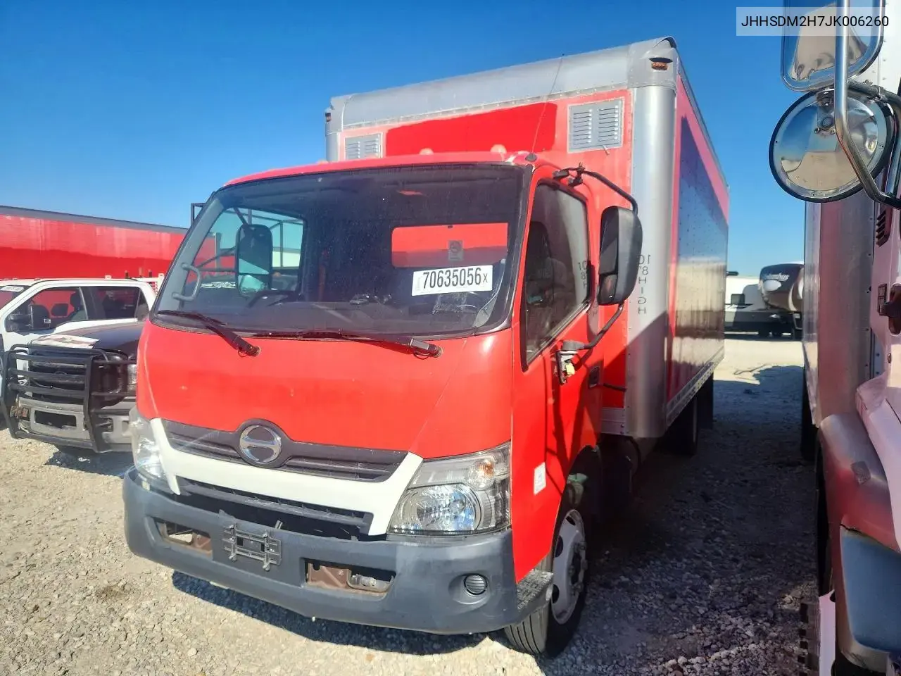 Hino 195 Box Truck 2018