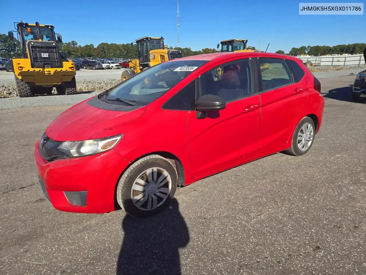 Honda Fit Lx 2016