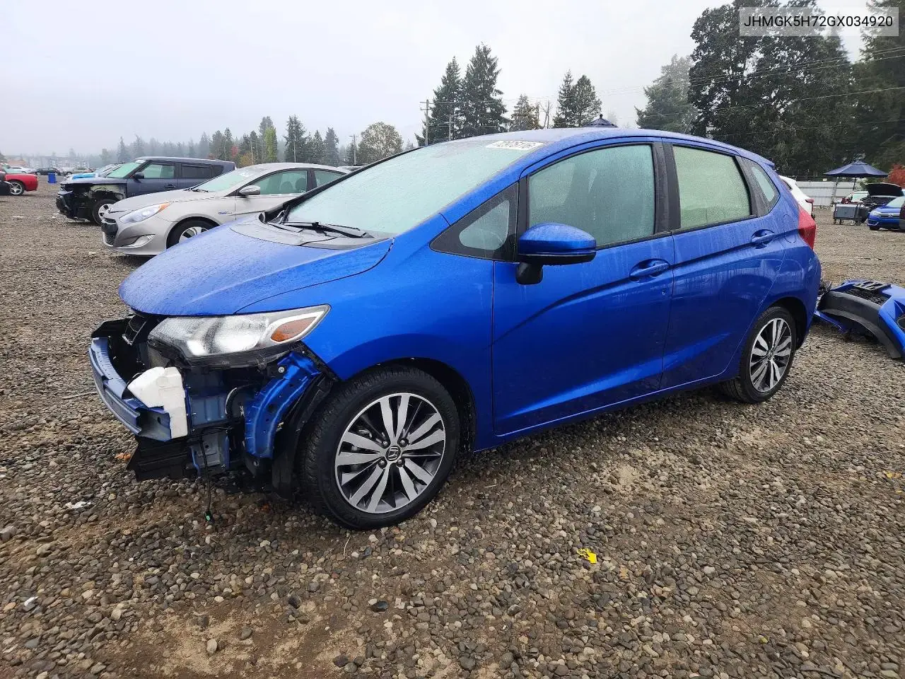 Honda Fit Ex 2016