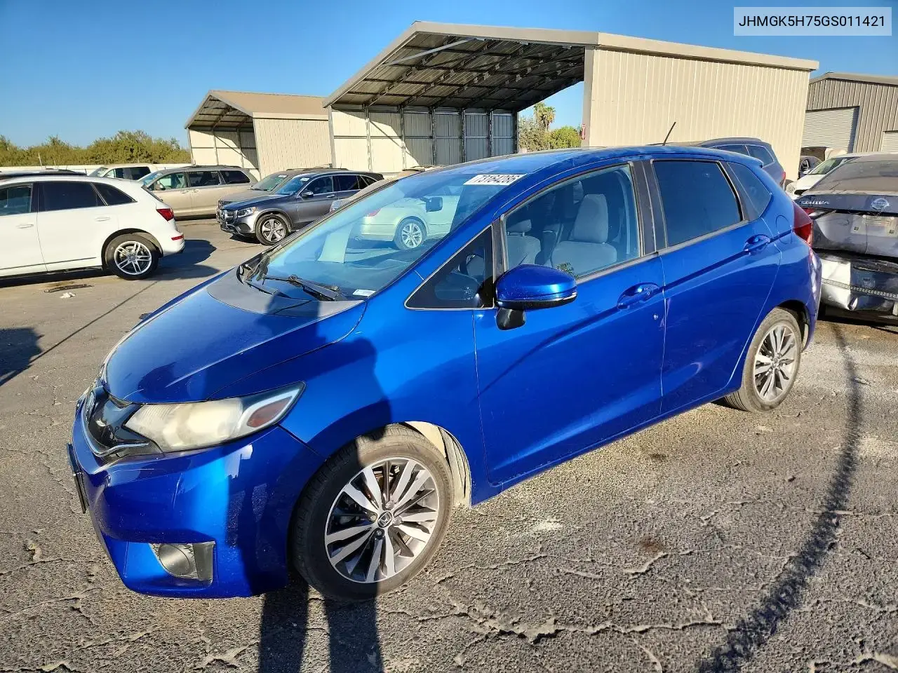 Honda Fit Ex 2016