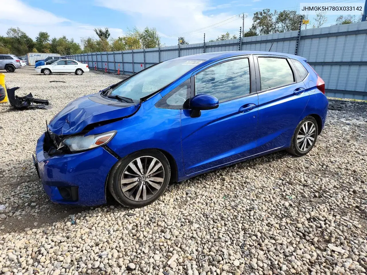 Honda Fit Ex 2016
