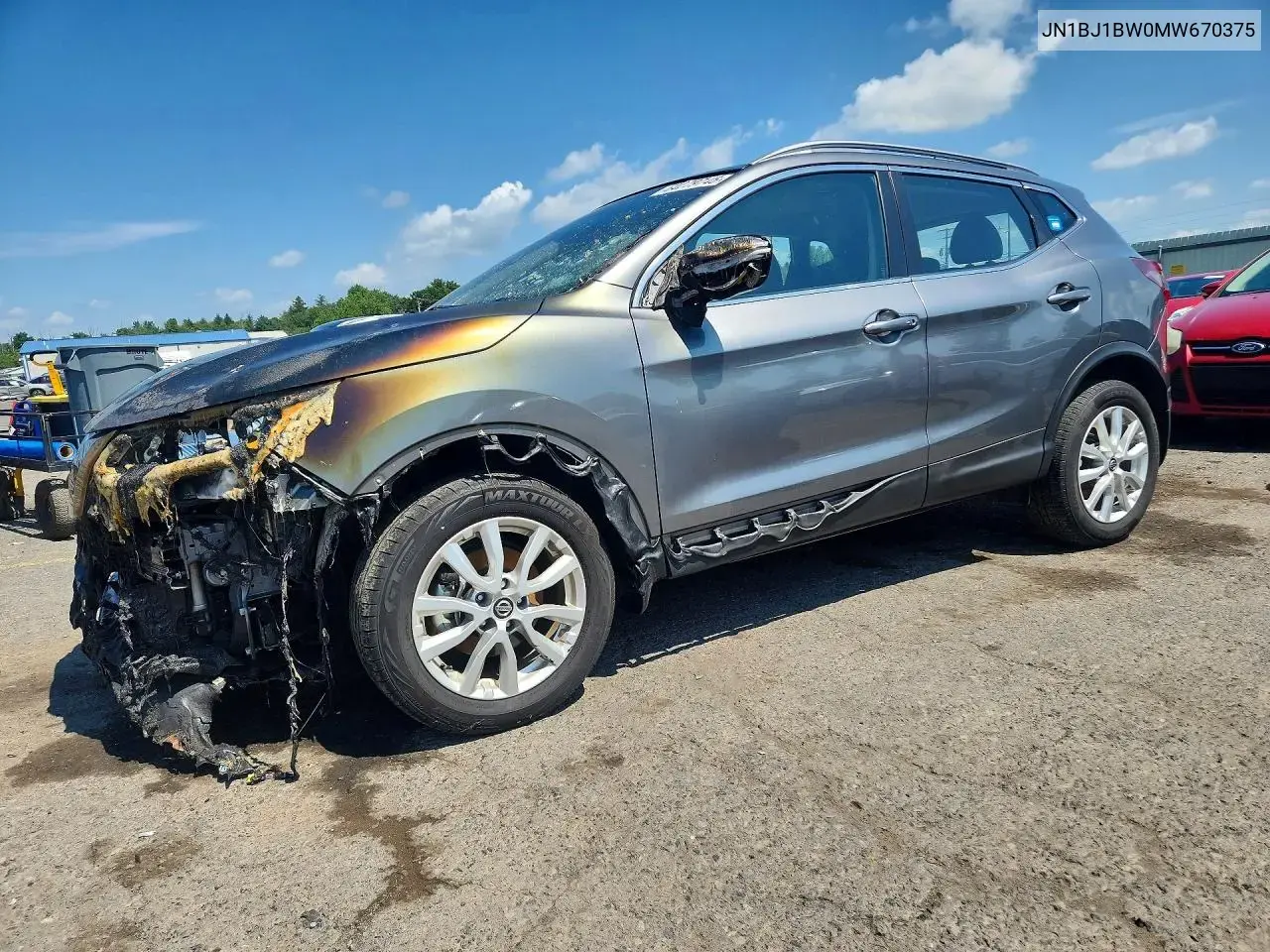 Nissan Rogue Sport Sv 2021