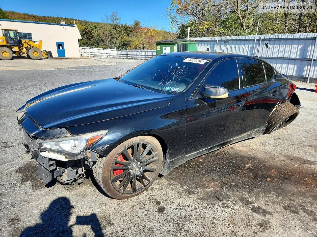 Infiniti Q50 Red Sport 400 2018